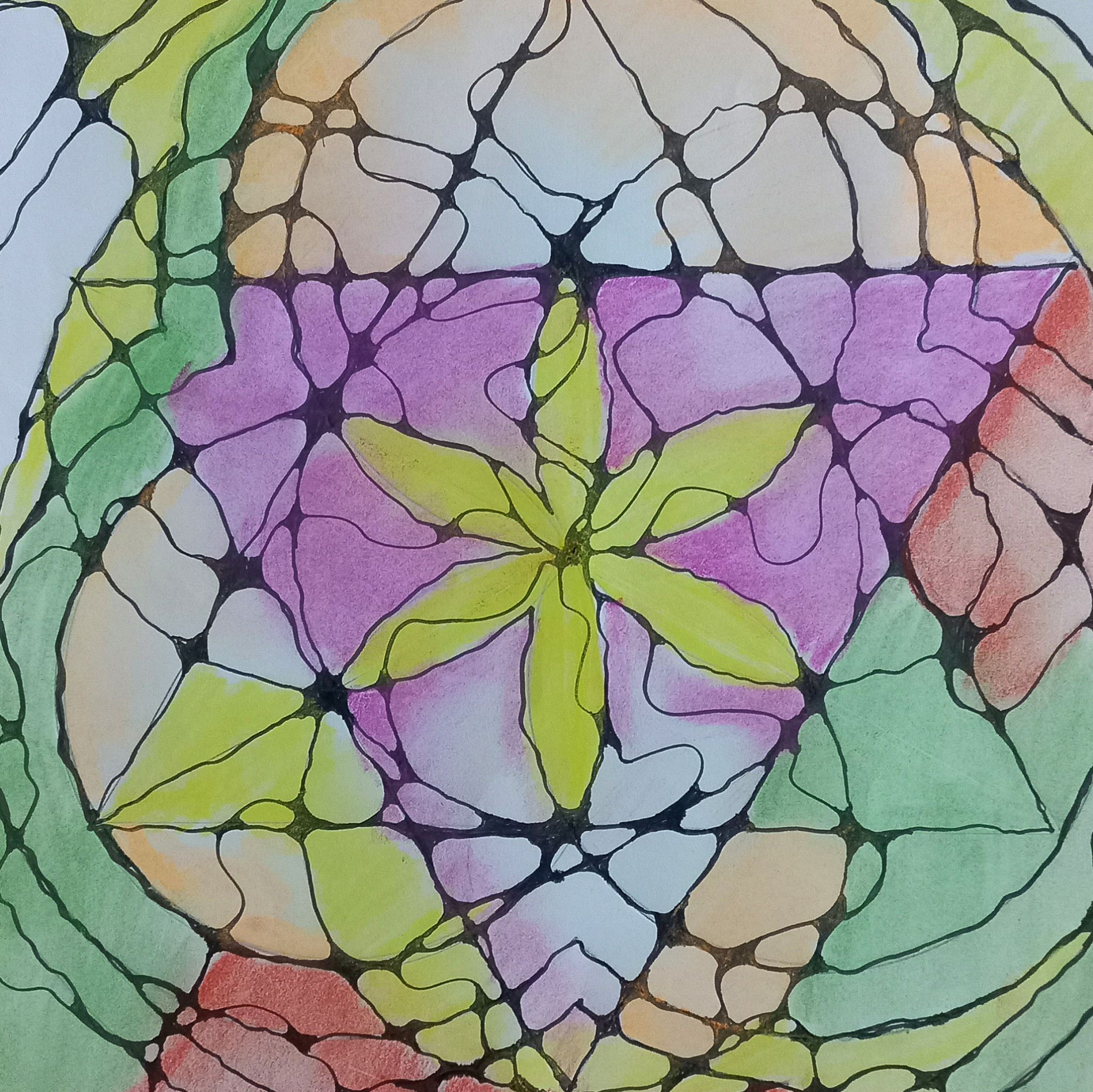 Erotic Abstract Spiritual Art with Intimate Creation Video